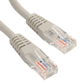 Патч-корд неекранований Lucom RJ45 UTP5e  0.25m patch AWG26 Gold сірий (25.02.5187) - Інтернет-магазин спільних покупок ToGether