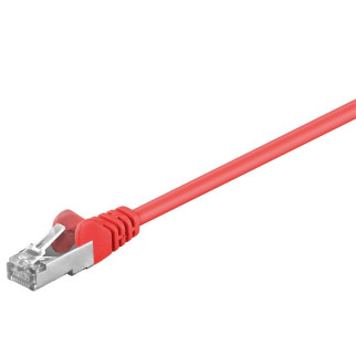 Патч-корд фольгований Goobay RJ45 FTP5e  1.0m patch AWG26 D=5.5mm Gold Protect червоний (75.05.0151) - Інтернет-магазин спільних покупок ToGether