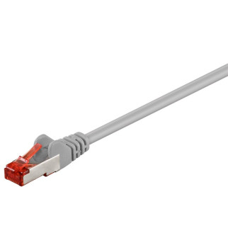 Патч-корд екранований Goobay RJ45 SFTP6 10.0m patch AWG27 D=6.0mm Gold Protect сірий (75.09.3651) - Інтернет-магазин спільних покупок ToGether