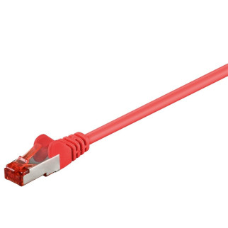 Патч-корд екранований Goobay RJ45 SFTP6  5.0m patch AWG27 D=6.0mm Gold Protect червоний (75.09.5517) - Інтернет-магазин спільних покупок ToGether