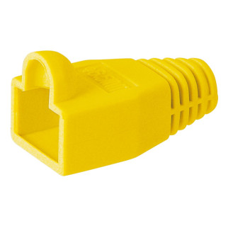 Ковпачок Goobay FreeEnd-RJ45 UTP5e (ковпачок) ізолюючий 6.4mm з вушком жовтий (75.01.1235) - Інтернет-магазин спільних покупок ToGether