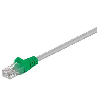 Крос-патч-корд Goobay RJ45 UTP5e  0.5m cross AWG28 D=4.5mm Gold Protect сірий (75.06.8860) - Інтернет-магазин спільних покупок ToGether