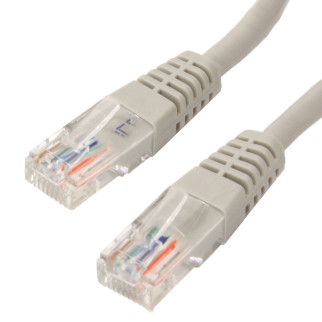 Патч-корд неекранований Lancom RJ45 UTP5e 10.0m patch AWG26 D=4.5mm Gold сірий (78.01.4410) - Інтернет-магазин спільних покупок ToGether