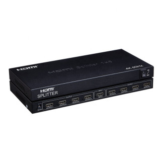 Сплітер Lucom HDMI 1x8 Splitter Act v2.0 4K@60Hz Чорний (62.09.8251) - Інтернет-магазин спільних покупок ToGether