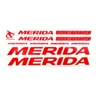 Наклейка Merida на раму велосипеда 30см Червоний (NAK053) - Інтернет-магазин спільних покупок ToGether