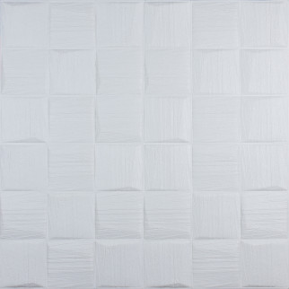 Самоклеюча 3D панель 3D Loft білі рвані кубики 700x700x8мм - Інтернет-магазин спільних покупок ToGether