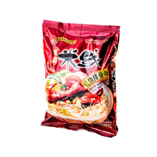 Рисова локшина зі смаком смажених реберець Hezhong 105г (16663) - Інтернет-магазин спільних покупок ToGether