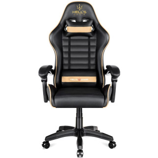 Комп'ютерне крісло Hell's HC-1003 Gold - Інтернет-магазин спільних покупок ToGether