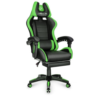Комп'ютерне крісло Hell's HC-1039 Green - Інтернет-магазин спільних покупок ToGether