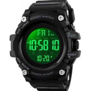Розумний чоловічий годинник Skmei 1227 Smart Чорний - Інтернет-магазин спільних покупок ToGether