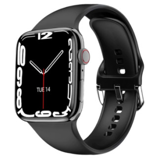 Розумний годинник UWatch Smart DT77 Max Black - Інтернет-магазин спільних покупок ToGether