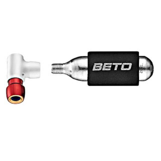 Клапан Beto CO2-009A та балон CO2 16г Срібний (A-PO-0133) - Інтернет-магазин спільних покупок ToGether