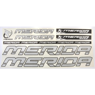 Наклейка Merida на раму велосипеда Сріблястий (NAK032) - Інтернет-магазин спільних покупок ToGether