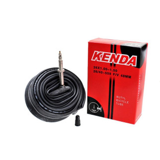 Камера Kenda 26 1,0*1,5 FV 48мм Чорний (O-D-0045) - Інтернет-магазин спільних покупок ToGether