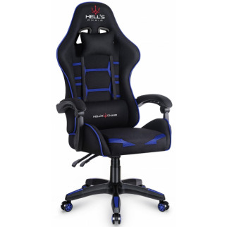 Комп'ютерне крісло Hell's Chair HC-1008 Blue - Інтернет-магазин спільних покупок ToGether
