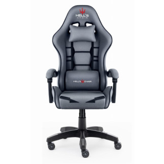 Комп'ютерне крісло Hell's Chair HC-1008 Grey - Інтернет-магазин спільних покупок ToGether