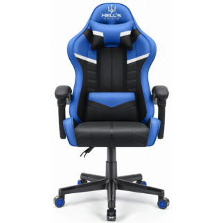 Комп'ютерне крісло Hell's Chair HC-1004 Blue - Інтернет-магазин спільних покупок ToGether