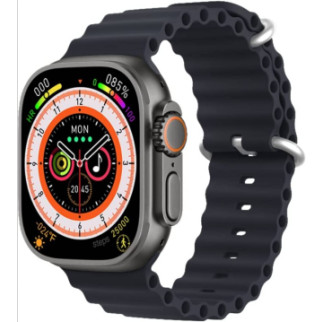 Розумний годинник IWO Ultra series 8 Black Midnight Ocean (IW000US8BMO) - Інтернет-магазин спільних покупок ToGether