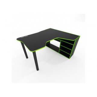 Геймерський ігровий стіл Comfy Home Kano чорний+лайм - Інтернет-магазин спільних покупок ToGether