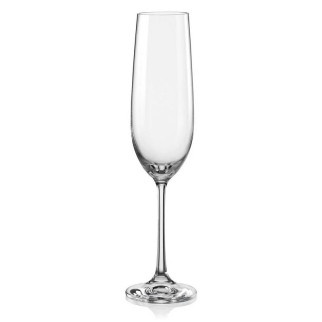 Набір бокалів Bohemia Viola 190 мл для шампанського 2 шт 40729 190 BOH - Інтернет-магазин спільних покупок ToGether