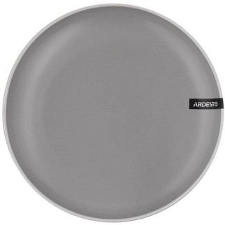 Тарілка обідня 26 см Ardesto Cremona Dusty grey AR2926GRC - Інтернет-магазин спільних покупок ToGether