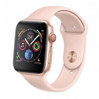 Розумний смарт годинник Smart Watch IWO T500 + Plus HiWatch 7 Рожеві - Інтернет-магазин спільних покупок ToGether