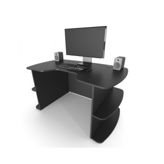 Геймерський стіл ZEUS Flok2 чорний - Інтернет-магазин спільних покупок ToGether