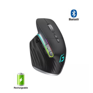 Миша бездротова ігрова безшумна з акумулятором та підсвічуванням Gamous M10 Black 2,4G+Bluetooth - Інтернет-магазин спільних покупок ToGether
