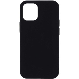 Чохол Silicone Case Full Protective (AA) для Apple iPhone 12 Pro / 12 (6.1") Чорний / Black - Інтернет-магазин спільних покупок ToGether