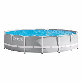 Каркасний басейн Intex 26724 Prism Frame Pool 457 x 107 см Grey - Інтернет-магазин спільних покупок ToGether