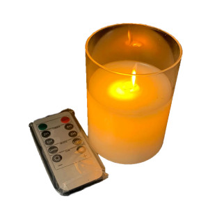 Свічка з Led підсвічуванням None з полум'ям що рухається і пультом управління (DN34730) - Інтернет-магазин спільних покупок ToGether