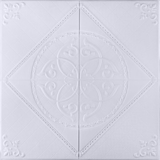 Самоклеюча 3D панель білий кристал 3D Loft 700x700x5мм (3471-5) - Інтернет-магазин спільних покупок ToGether