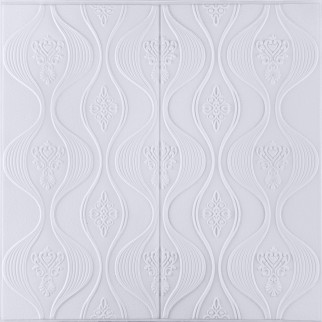 Самоклеюча 3D панель дизайн білий 3D Loft 700x700x5мм (3521-5) - Інтернет-магазин спільних покупок ToGether