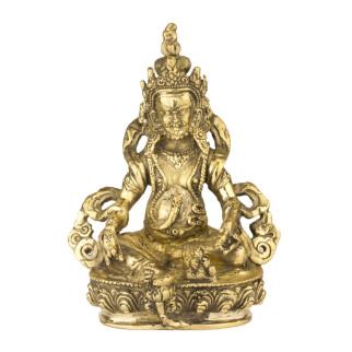 Статуя Дзамбали (Будди Багатства) Бронза Ручна робота Kailash 15 см (26772) - Інтернет-магазин спільних покупок ToGether