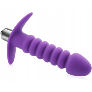 Вібруюча анальна втулка (масажер простати) фіолетова We Love - Інтернет-магазин спільних покупок ToGether