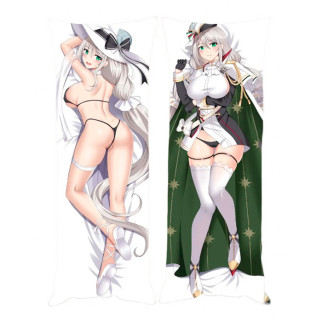 Подушка обіймашка дакімакура Ентерпрайз Лазурний шлях Azur Lane 120x40см (22100) Bioworld - Інтернет-магазин спільних покупок ToGether