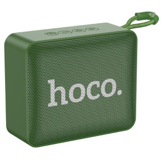 Портативна Bluetooth колонка Hoco Gold brick BS51 Green - Інтернет-магазин спільних покупок ToGether