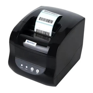 Термопринтер для друку етикеток та чеків Xprinter XP-365B Black - Інтернет-магазин спільних покупок ToGether