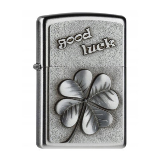 Бензинова запальничка Zippo Good Luck Clover (2004509) - Інтернет-магазин спільних покупок ToGether