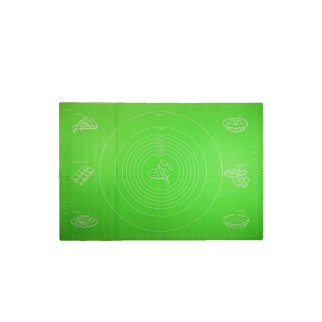 Силіконовий килимок A-PLUS 65 х 45 см для розкочування тіста салатовий 545652 - Інтернет-магазин спільних покупок ToGether