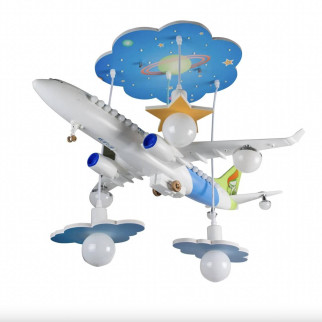 Дитяча стельова люстра Sunlight літак 6321-7 - Інтернет-магазин спільних покупок ToGether