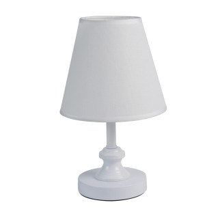 Настільна лама світильник декоративний з абажуром Sunlight білий 5061 - Інтернет-магазин спільних покупок ToGether