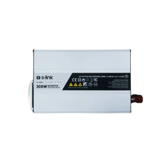 Перетворювач напруги інвертор автомобільний S-link 12V 220V 300W (1756375642) - Інтернет-магазин спільних покупок ToGether