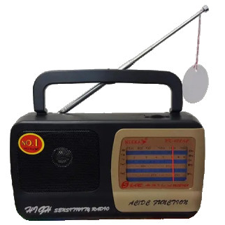 Радіоприймач 5-хвильовий Neeka NK-408 АC на батарейках (1756375739) - Інтернет-магазин спільних покупок ToGether