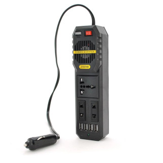 Перетворювач напруги автомобільний OPT-TOP BYGD 200W (DC 12 В/220 В) 4 USB (1943934069) - Інтернет-магазин спільних покупок ToGether