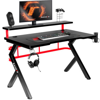 Комп'ютерний стіл huzaro HERO 5.0 Red-Black - Інтернет-магазин спільних покупок ToGether