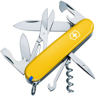 Складаний ніж Victorinox CLIMBER 91 мм 14 функцій Жовтий (1.3703.8) - Інтернет-магазин спільних покупок ToGether