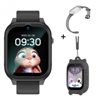 Смарт годинник дитячий A1 з відеодзвінком HD-камерою та GPS 2 змінних корпуса в комплекті Чорний (KW2-A1-Black) - Інтернет-магазин спільних покупок ToGether