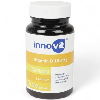 Харчова добавка Innovit Vitamin D для загального тонусу організму 300 шт - Інтернет-магазин спільних покупок ToGether