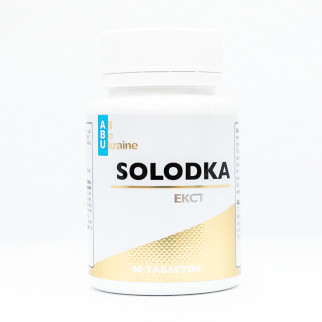 Екстракт кореня солодки Solodka ABU, 60 таблеток - Інтернет-магазин спільних покупок ToGether